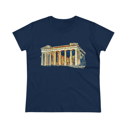Parthenon Women's Midweight Cotton Tee