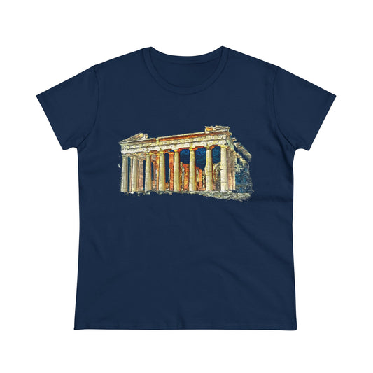 Parthenon Women's Midweight Cotton Tee