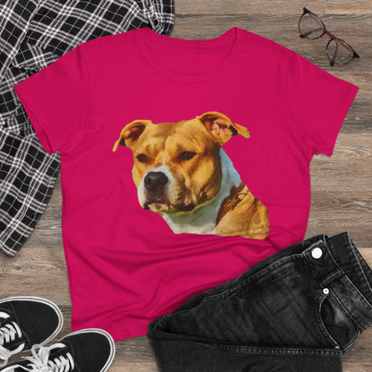 Pit Bull Women's Midweight Cotton Tee