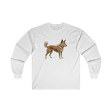 Shikoku - Japanese Hunting Dog Classic Cotton Long Sleeve Tee