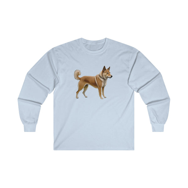 Shikoku - Japanese Hunting Dog Classic Cotton Long Sleeve Tee