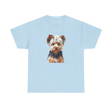 Yorkshire Terrier - Yorkie 'Lupis' Unisex Heavy Cotton Tee