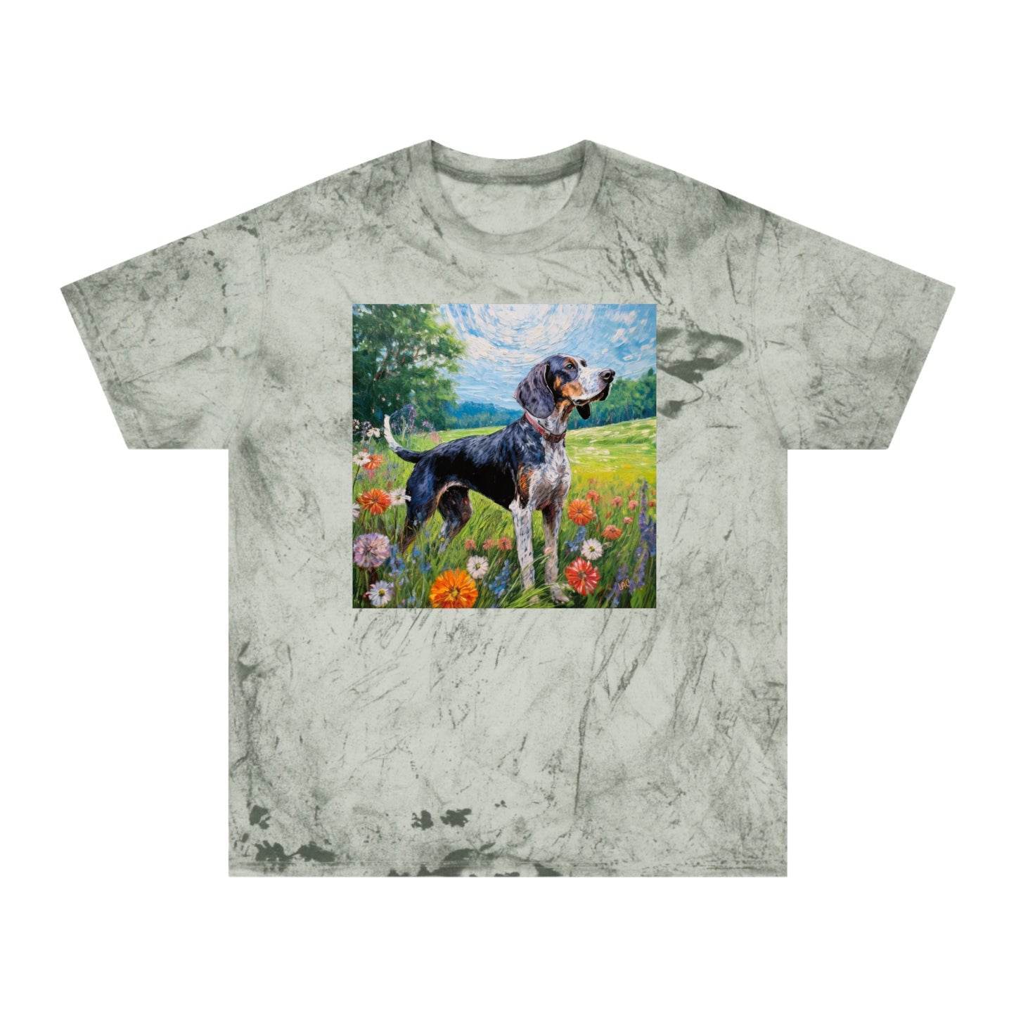 Bluetick Coonhound - Unisex Colour Blast T-Shirt