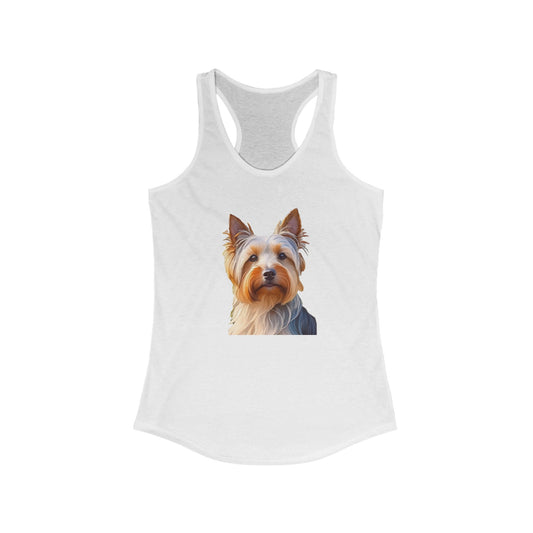 Silky Terrier Women's Classic Racerback Tank