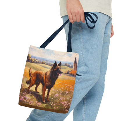 Belgian Tervuren Polyester Tote Bag – Artistic Elegance