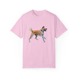 Korean Jindo - Unisex Relaxed Fit Garment-Dyed T-shirt