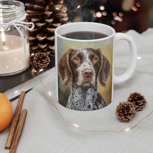 German Wirehaired Pointer Ceramic Mug 11oz