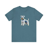 White Schnauzer Unisex Jersey Short Sleeve Tee