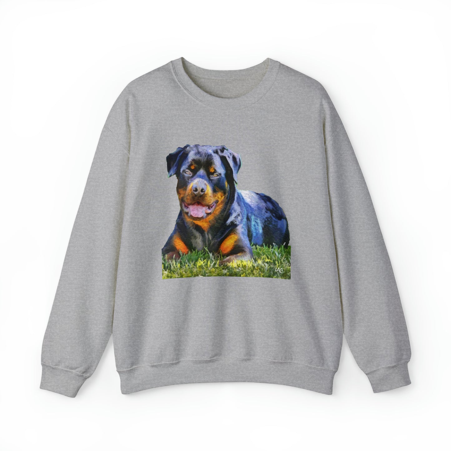 Rottweiler 'Lina' Unisex 50/50  Crewneck Sweatshirt
