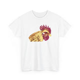 Rooster 'Spencer' Unisex Heavy Cotton Tee: Your Wardrobe's New Best Friend