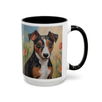 Teddy Roosevelt Terrier - Ceramic Accent Coffee Mug  - 2 Sizes