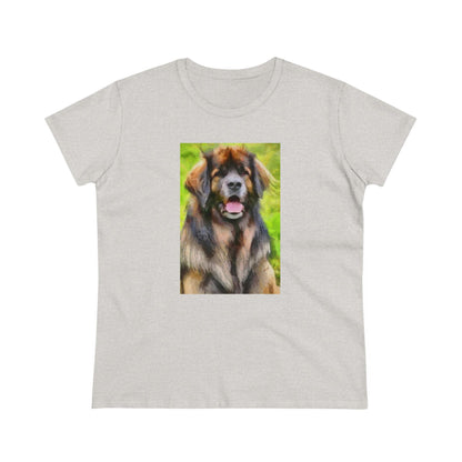 Leonberger Women's Midweight Cotton Tee