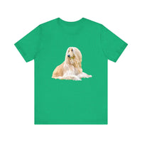 Afghan Hound Unisex Jersey Short Sleeve Tee