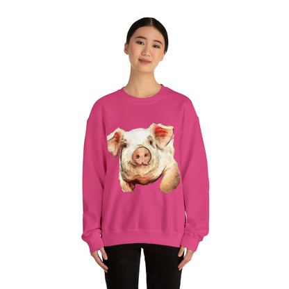 Pig 'Petunia' Unisex 50/50 Crewneck Sweatshirt
