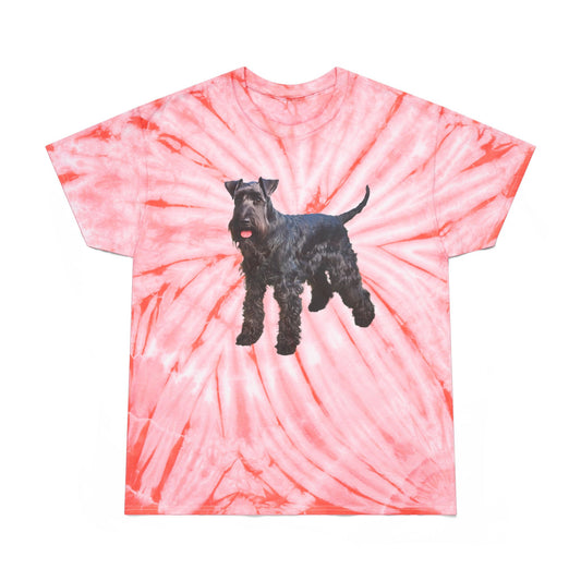 Kerry Blue Terrier Tie-Dye Tee, Cyclone