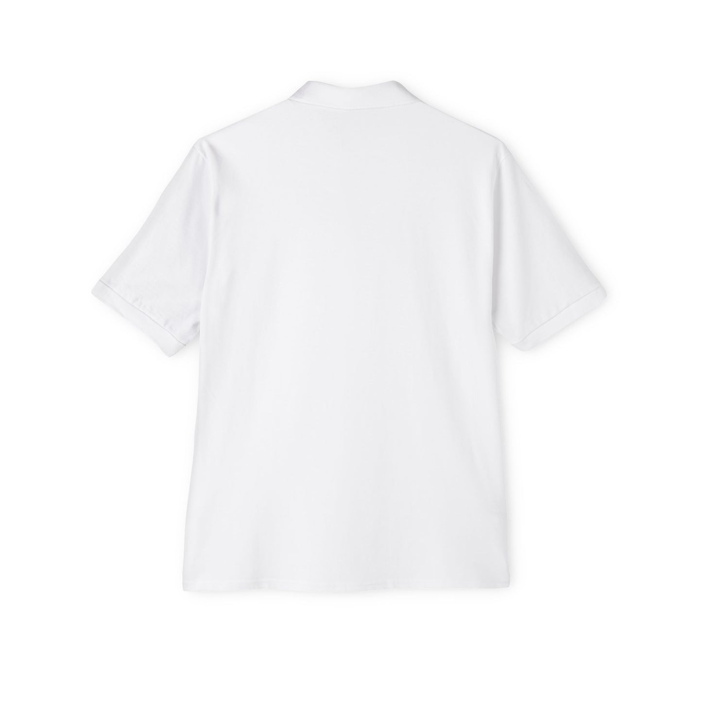 American Eskimo - Men's Piqué Polo Shirt: Timeless Elegance