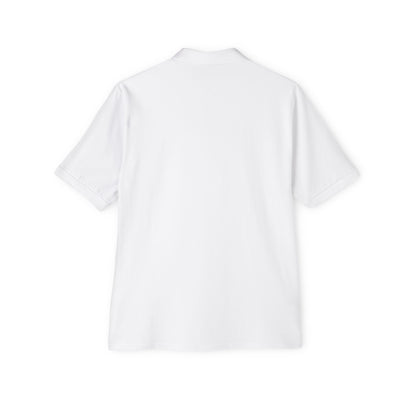 American Eskimo - Men's Piqué Polo Shirt: Timeless Elegance