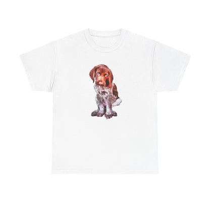German Shorthaired Pointer 'Benny' Unisex Heavy Cotton Tee