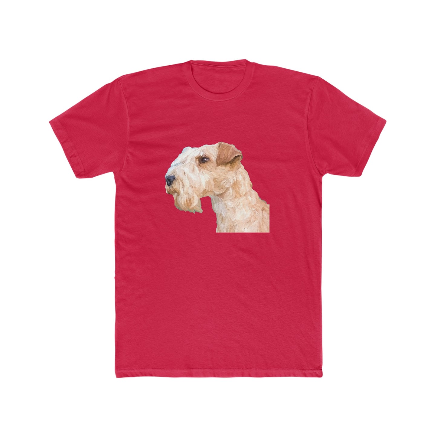 Lakeland Terrier --  Men's Fitted Cotton Crew Tee