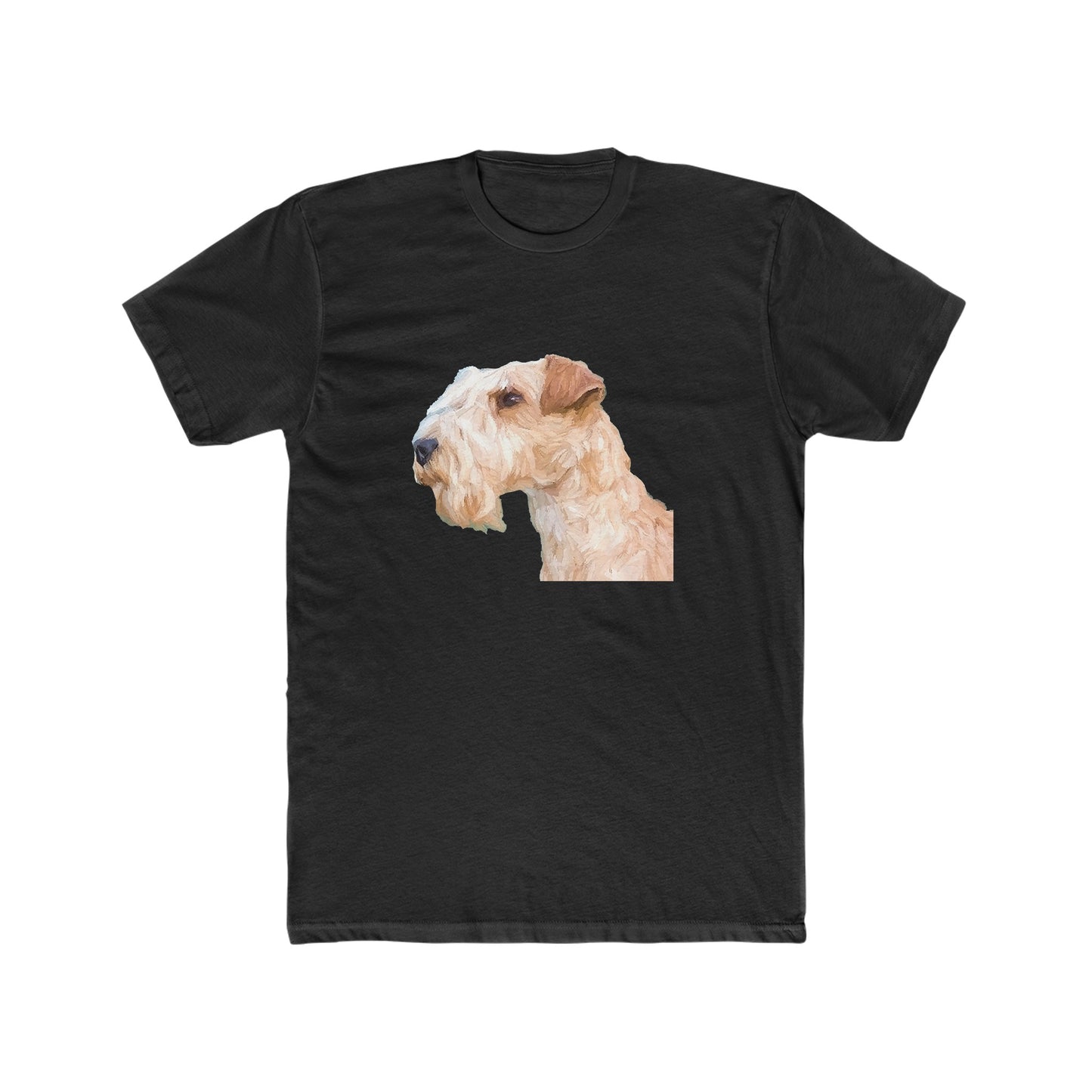 Lakeland Terrier --  Men's Fitted Cotton Crew Tee