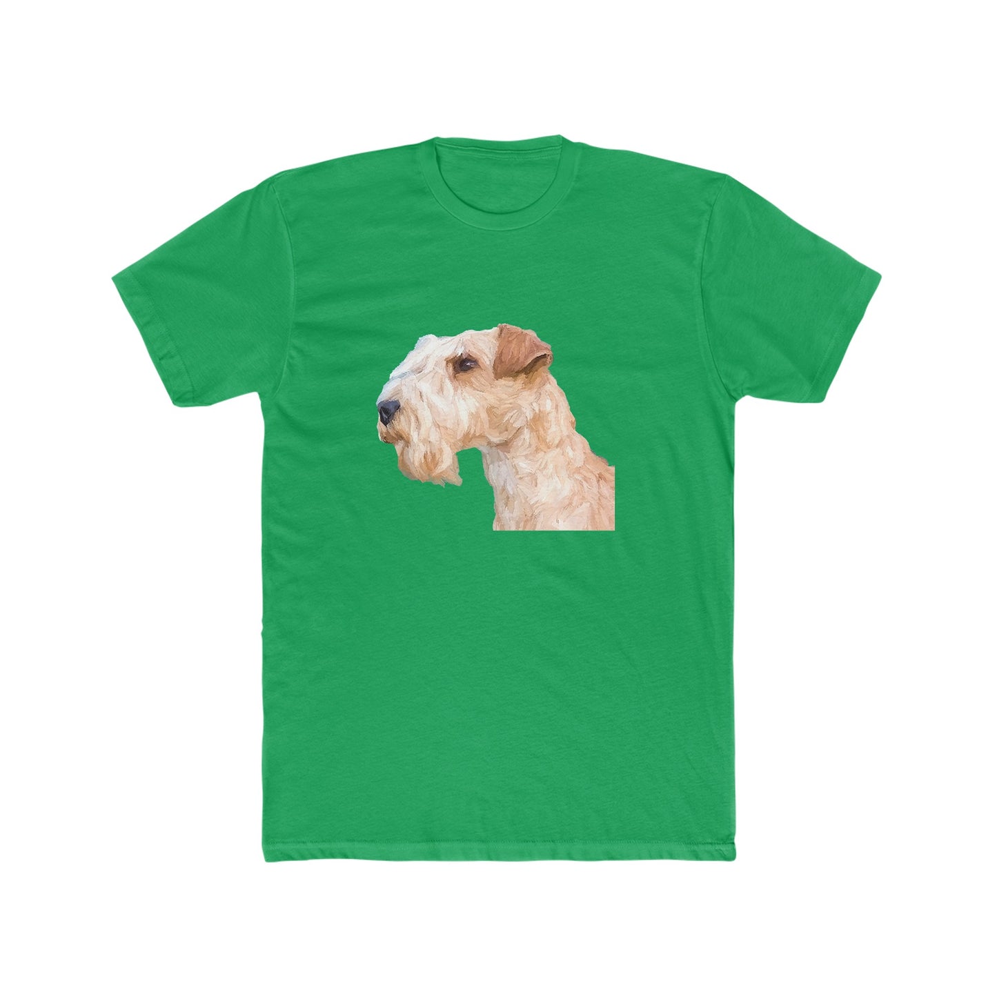 Lakeland Terrier --  Men's Fitted Cotton Crew Tee