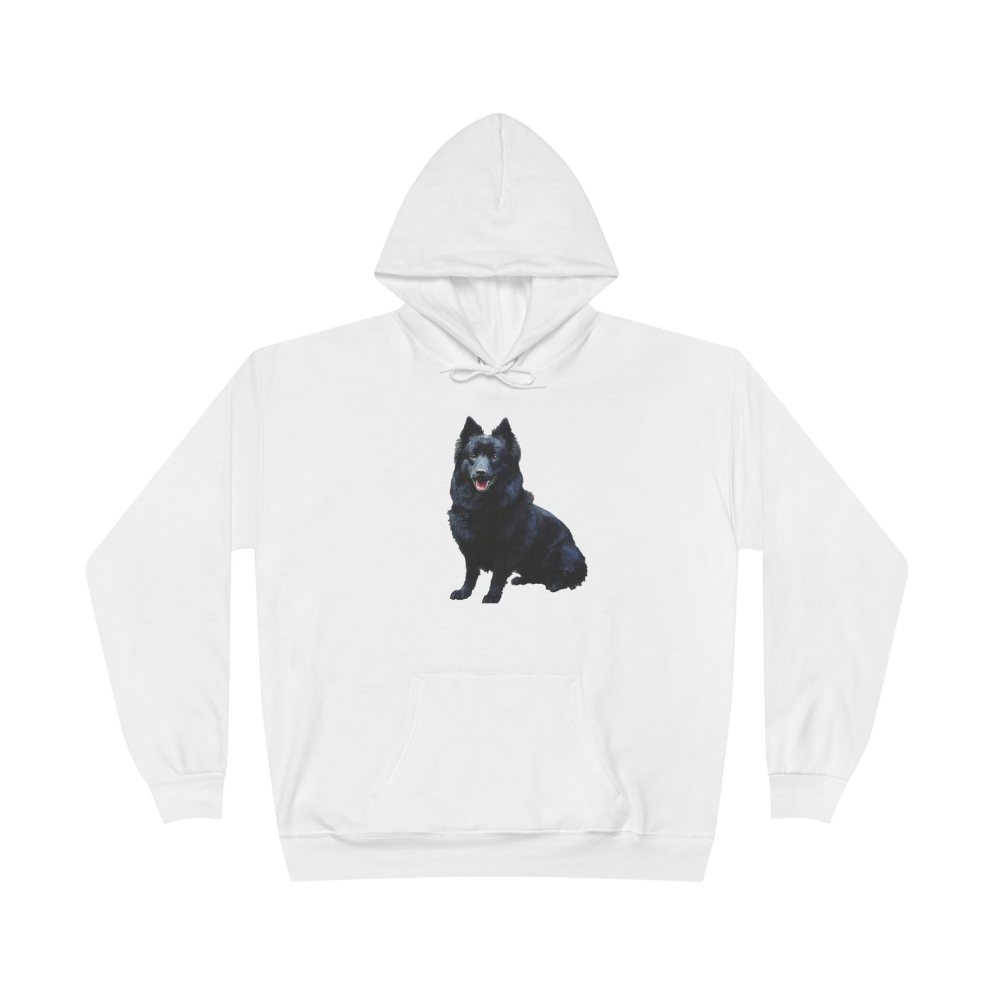Schipperke Unisex Dog Lover Fleece Lined Hoodie