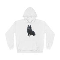 Schipperke Unisex Dog Lover Fleece Lined Hoodie