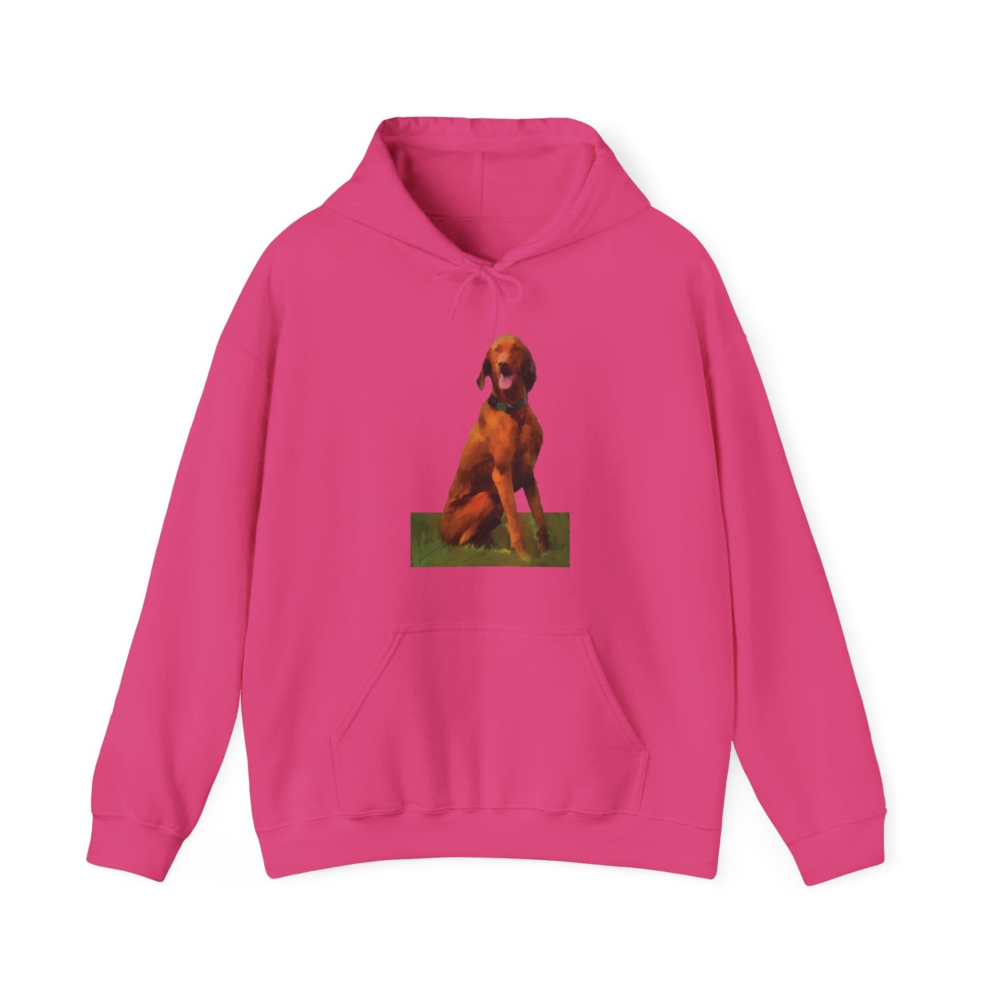 Hungarian Vizsla 'Waiting For The Bride' Unisex Hoodie