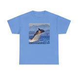 Whale 'Leviathan' Unisex Heavy Cotton Tee