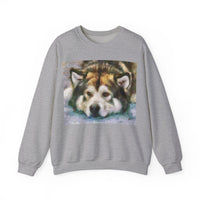 Malamute Unisex 50/50 Crewneck Sweatshirt