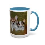 Welsh Corgies - Ceramic Accent Coffee Mug - 2 Sizes