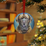 Dogue de Bordeaux Metal Ornaments