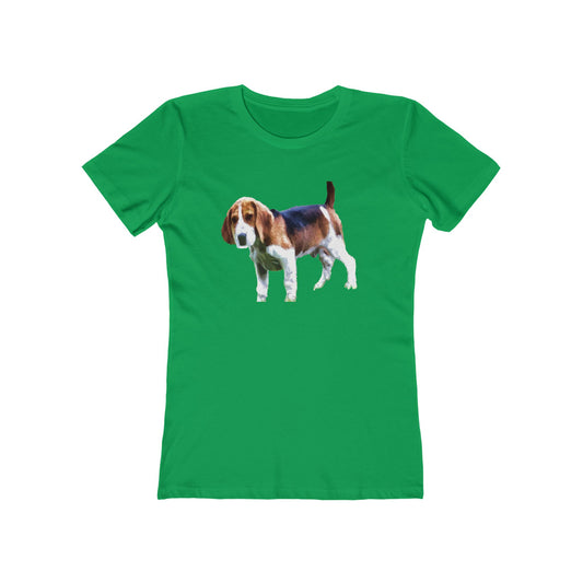 American Foxhound Women's Slim Fit Ringspun Cotton T-Shirt