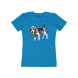 American Foxhound Women's Slim Fit Ringspun Cotton T-Shirt
