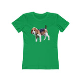 American Foxhound Women's Slim Fit Ringspun Cotton T-Shirt