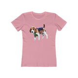 American Foxhound Women's Slim Fit Ringspun Cotton T-Shirt