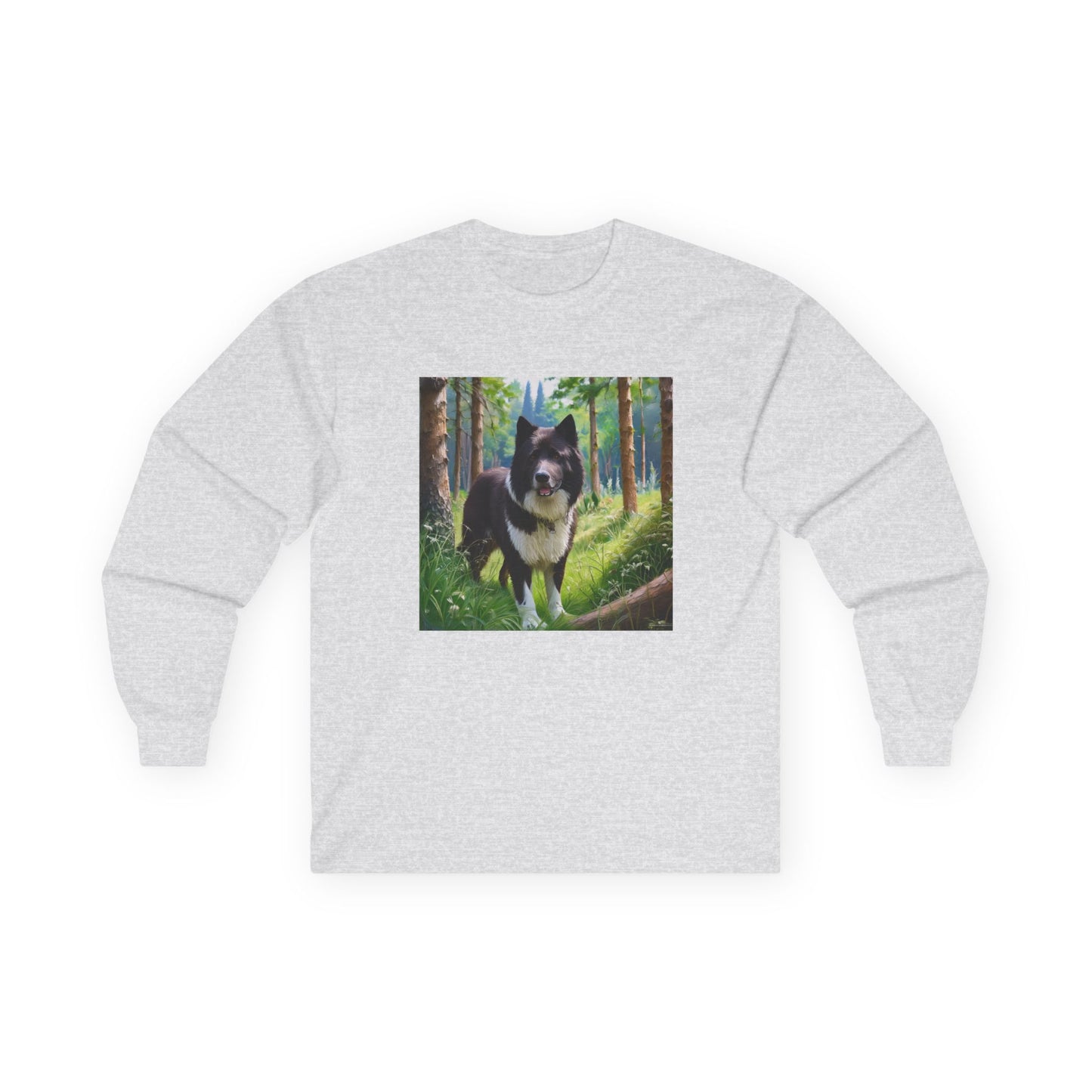 Karelian Bear Dog Unisex Classic Cotton Long Sleeve Tee