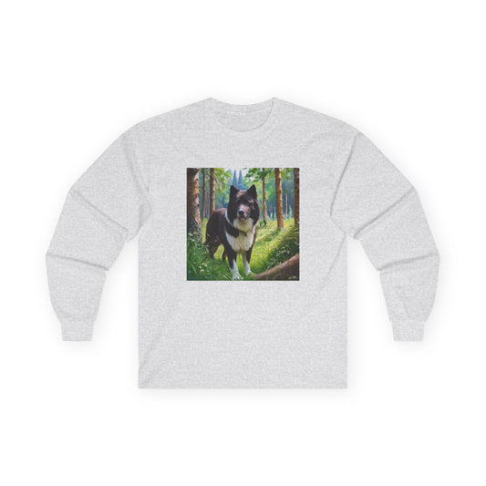 Karelian Bear Dog Unisex Classic Cotton Long Sleeve Tee