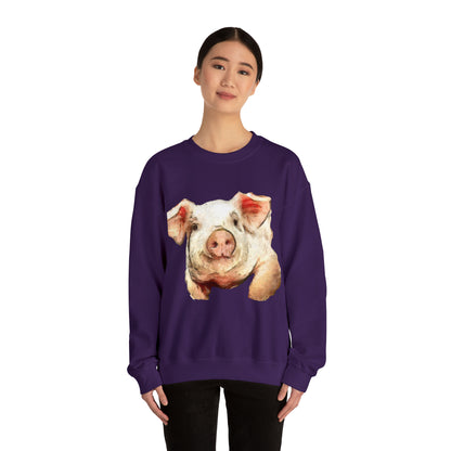 Pig 'Petunia' Unisex 50/50 Crewneck Sweatshirt