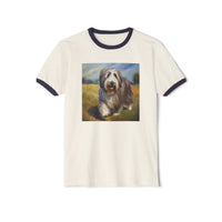 Bearded Collie Classic Cotton Ringer T-Shirt