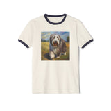 Bearded Collie Classic Cotton Ringer T-Shirt