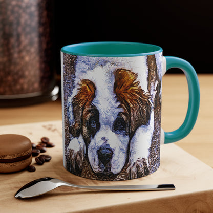 St. Bernard 'Sontuc' Accent Coffee Mug - Your Morning Companion