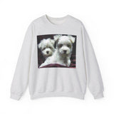 Maltese - Unisex 50/50 Crewneck Sweatshirt