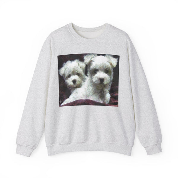 Maltese - Unisex 50/50 Crewneck Sweatshirt