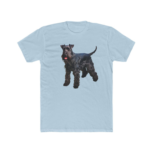 Kerry Blue Men's Fitted Cotton Crew Tee