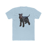 Kerry Blue Men's Fitted Cotton Crew Tee