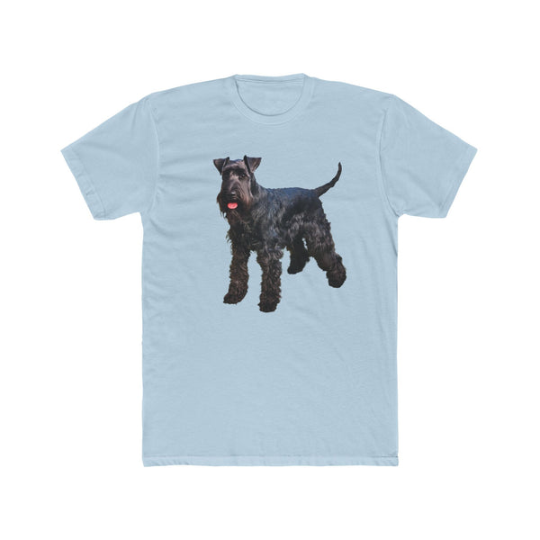 Kerry Blue Men's Fitted Cotton Crew Tee