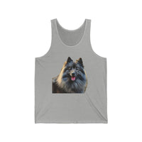 Keeshond  -  Unisex Jersey Tank