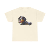 Bernese Mountain Dog Unisex Heavy Cotton Tee