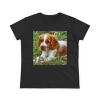 Welsh Springer Spaniel Women's Midweight Cotton Tee